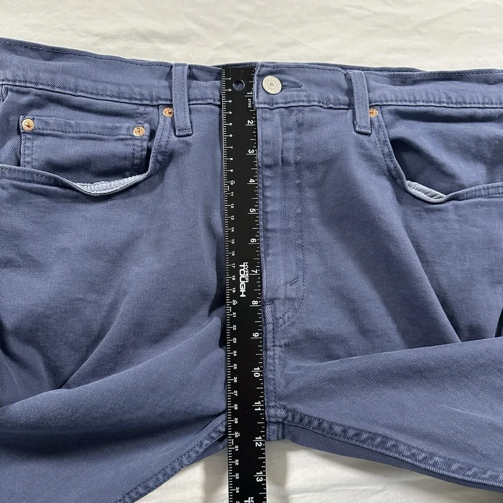Levis 512 Jeans Men's 36x32 Light Blue Slim Taper Denim‎ Stretch
